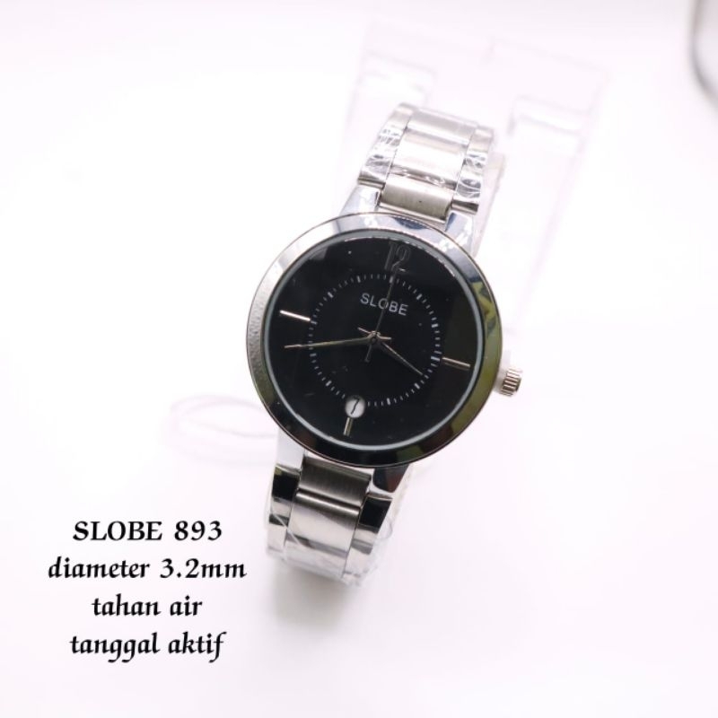 Jam Tangan Wanita Original SLOBE893 / Jam Tangan Cewek Anti air /jam Tangan perempuan stainlesi/ Garansi