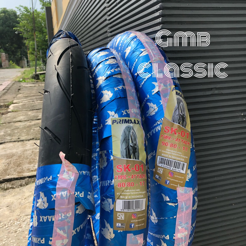 Ban donat primax primaax SK 01 ukuran 80/80 90/80 ban primax ring 17 ban donat primax time attack