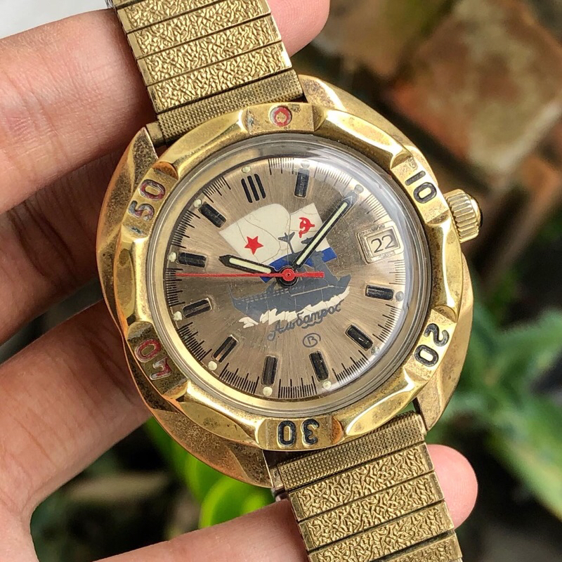 Jam Tangan Vintage Vostok Komandirskie