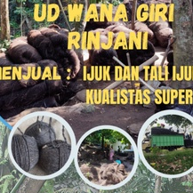 ijuk aren hitam gulungan ijuk aren bersih ijuk aren resapan air tali ijuk kualitas super 1 KG