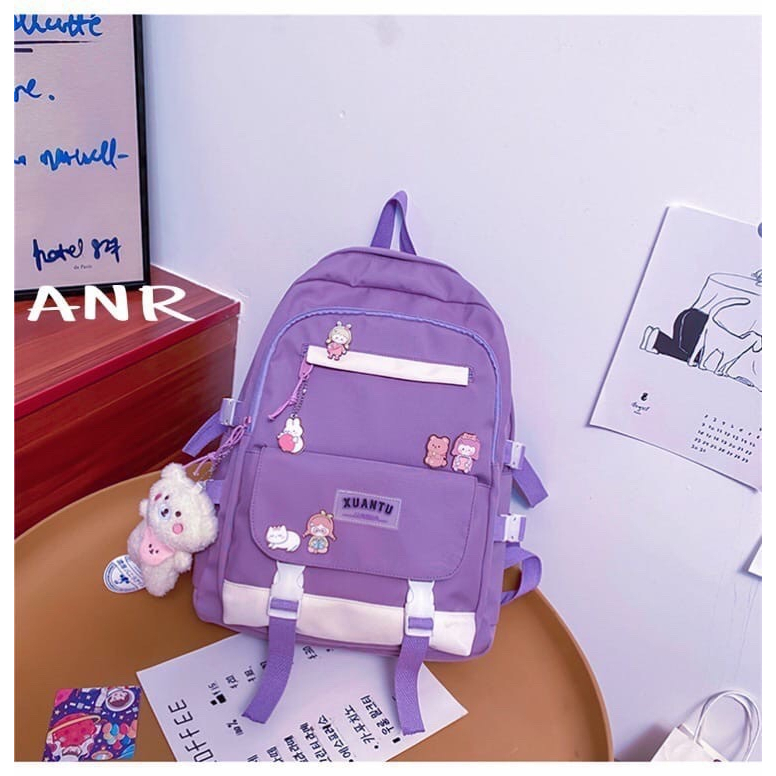 Tas Ransel xuan ANR Sekolah Ransel Korea /Tas Ransel Korea Tas Murah Backpack Wanita Tas Ransel Sekolah Tas Punggung Wanita