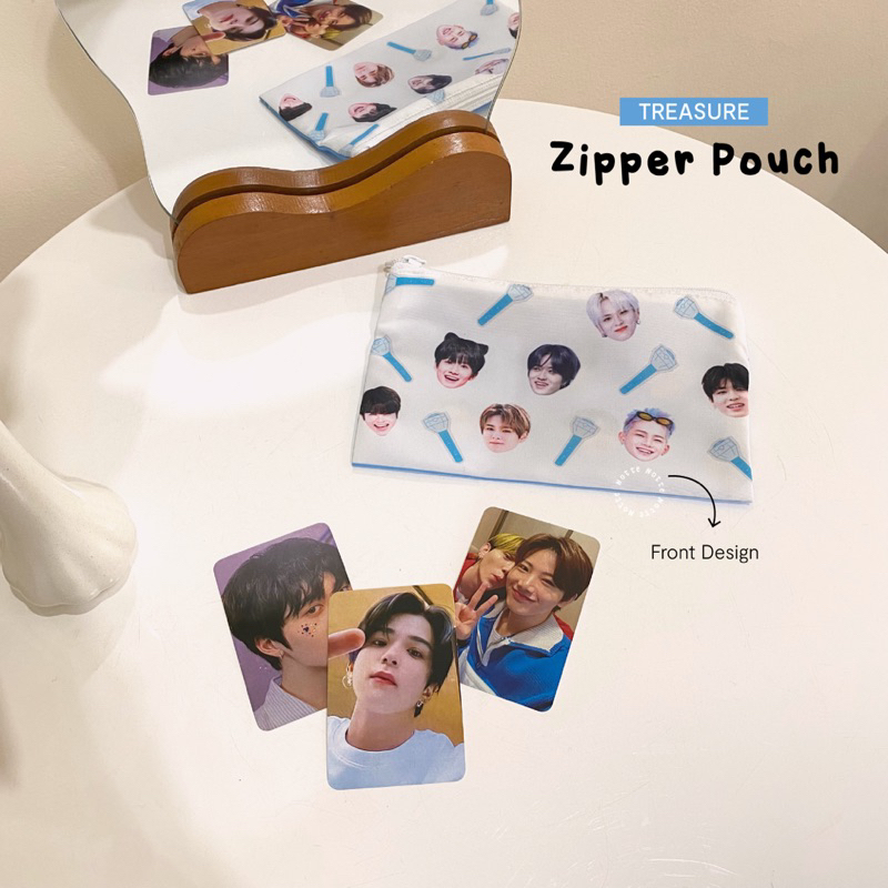 NOTTE - Zipper Pouch BTS/Blackpink/Seventeen/NCT 127/NCT Dream/Treasure