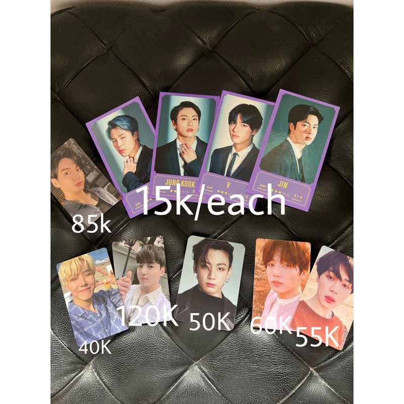 PC BTS JIMIN JUNGKOK V JIN JHOPE - BUTTER TEAR Y BE FESTA