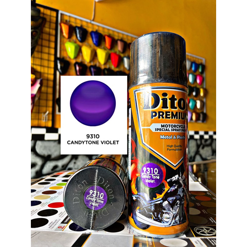 Cat Semprot Warna CANDYTONE VIOLET ( candy ungu ) - diton premium
