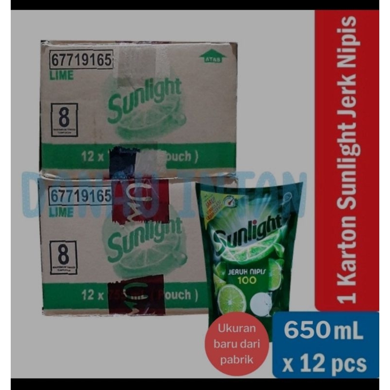 sunlight 1 dus ukuran 650 ml