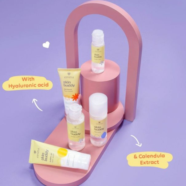 EMINA SKIN BUDDY SERIES |TONER| MICELLAR WATER | BUBLE UP| DOT BURST FACE WASH