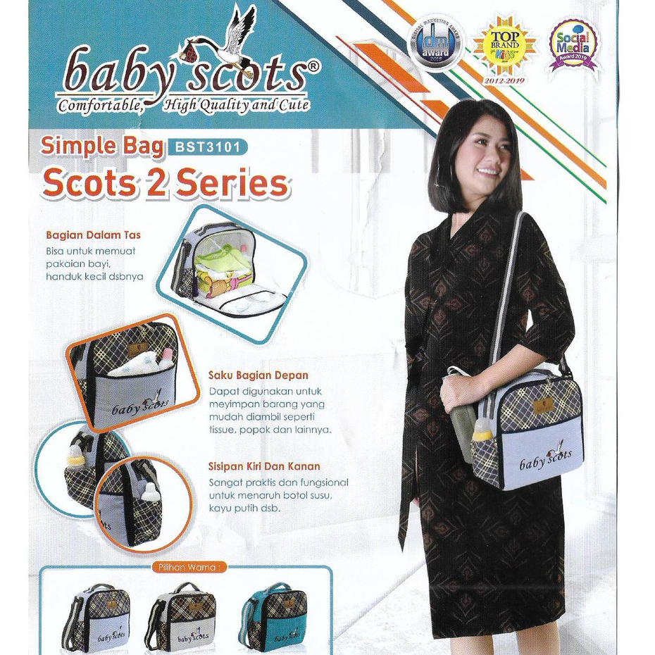 SCOTS MURAH TAS PERLENGKAPAN BAYI KECIL SIMPLE LUCU KADO BAYI