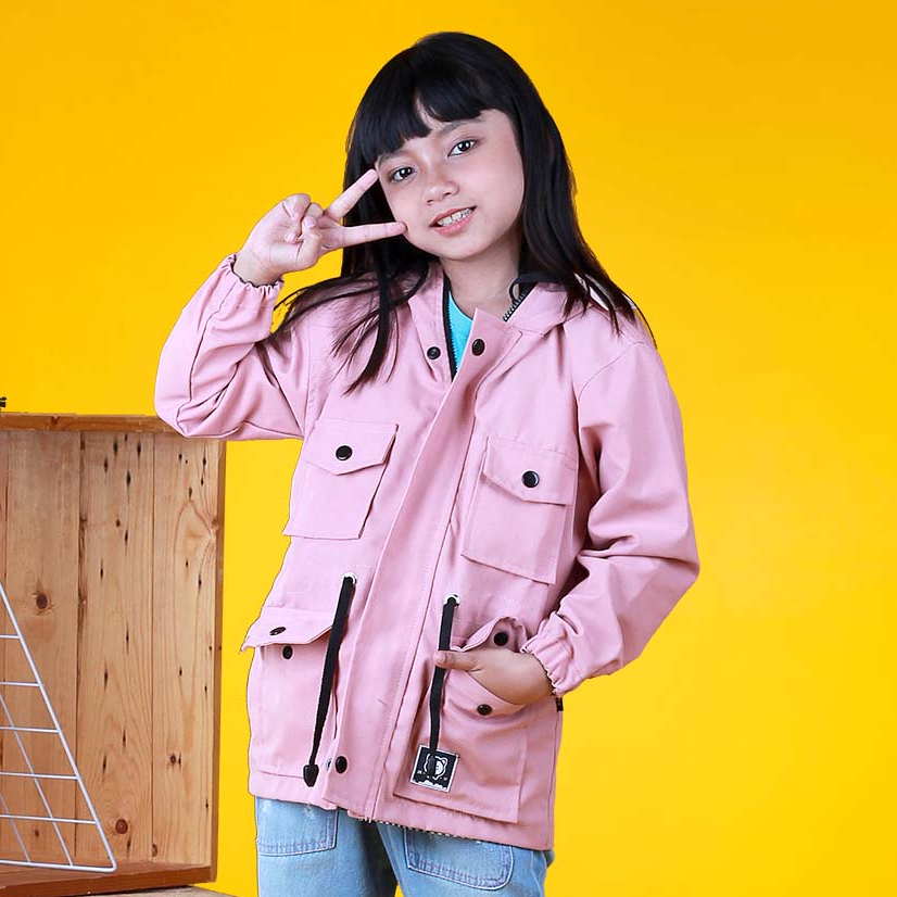 Jaket Parka Anak Perempuan Premium Original Infikids | KID 294