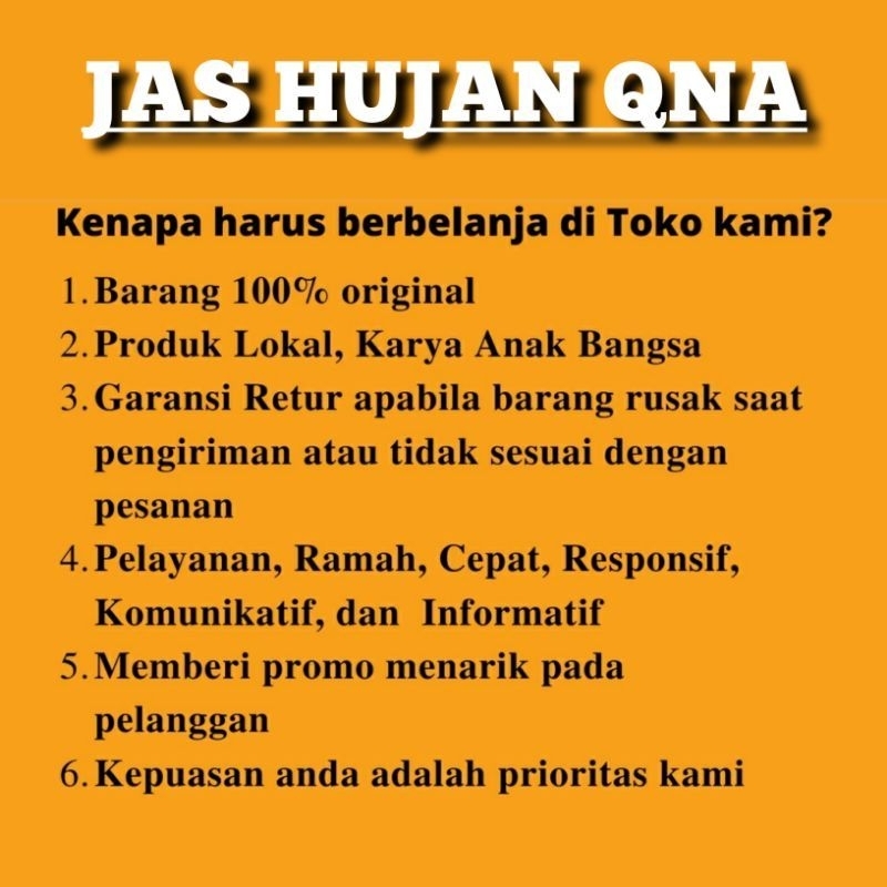 JAS HUJAN PONCO LENGAN Kelelawar Terbaik Dewasa Pria Wanita By QNA Original