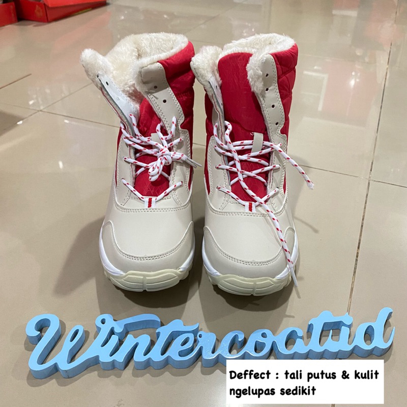 [SALE]deffect boots freya sepatu winter wanita