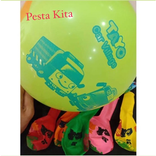 Balon Latex Karakter Tay0 Uk 12 Inch