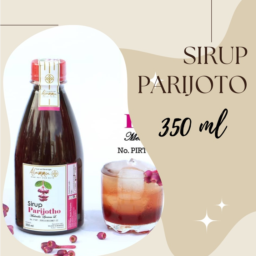 Sirup Parijoto Alammu 350 ML + Buah Parijoto Untuk Promil PROMIL Asli Muria ORIGINAL