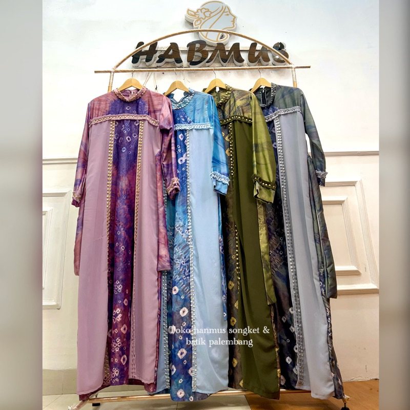 GAMIS JUMPUTAN PALEMBANG ASLI HANDMADE SUTRA SILK