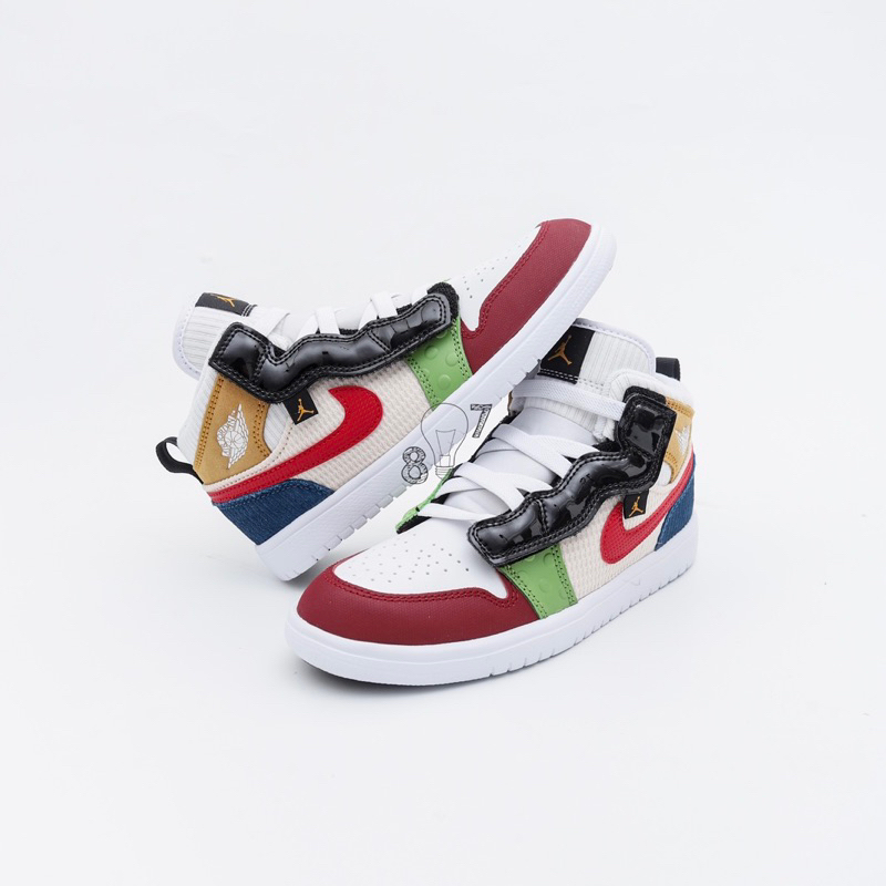 Air Jordan 1 Mid Multicolor Kids