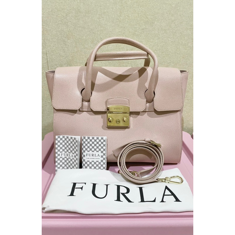 (PRELOVED) FURLA MEDIUM METROPOLIS SATCHEL
