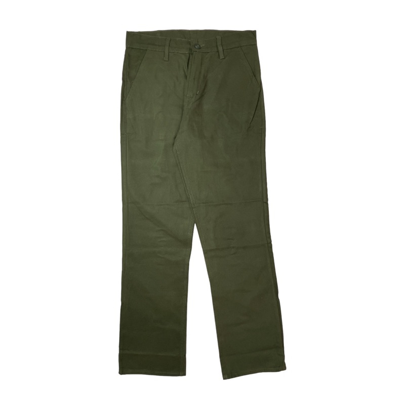 Transworld Celana Panjang Chino Selvedge Legular Fit Army