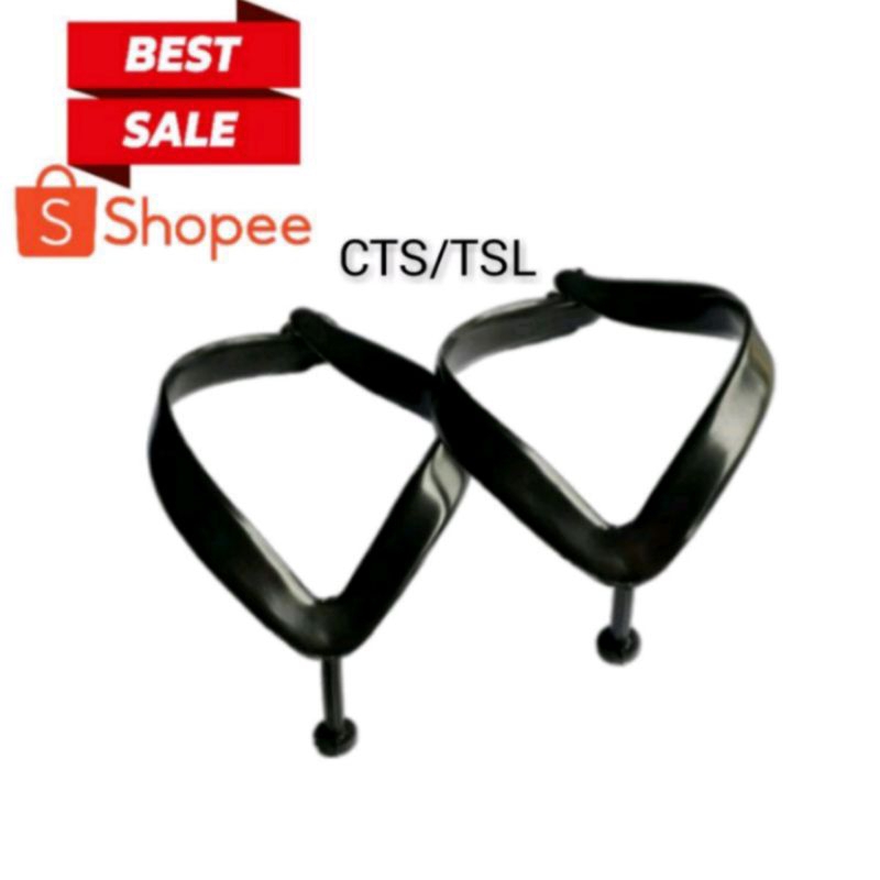 CTS Sendal Sandal Jepit Distro Casual Pria Hitam