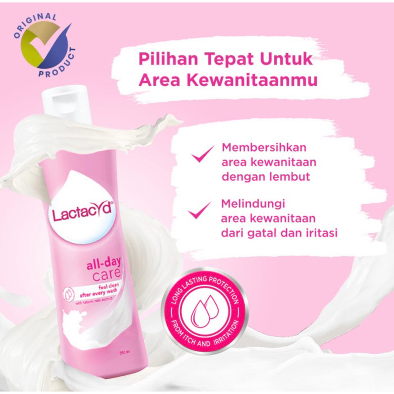 Lactacyd feminine hygiene 60 ml | 150 ml ( pilihan tepat membersihkan miss V )