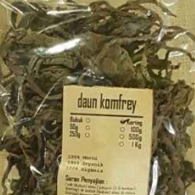 

TERBAIK JAMU DAUN KOMFREY HERBAL-250 GRAM