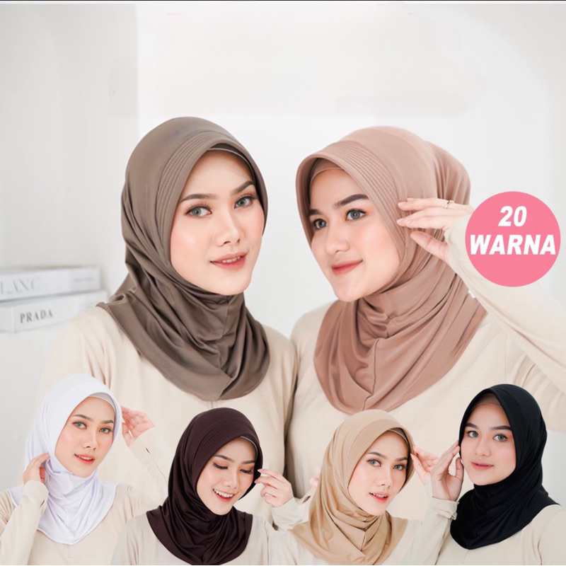 Jual Jilbab Sporty Hijab Instant Jilbab Volly Jilbab Instan Clemira