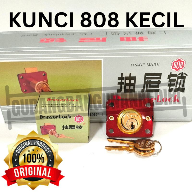 kunci laci lemari 808 kecil drawer lock Original kunci 808