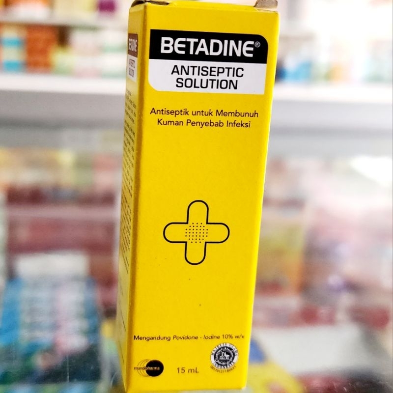 betadine antiseptic solution 15ml