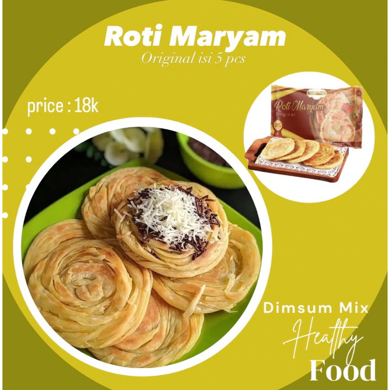 

ROTI MARYAM ISI 5 / ROTI MARYAM ORIGINAL