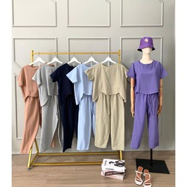 [SALE] Casual Avery Set - Baju Setelan Wanita / Set Wanita / Baju linen