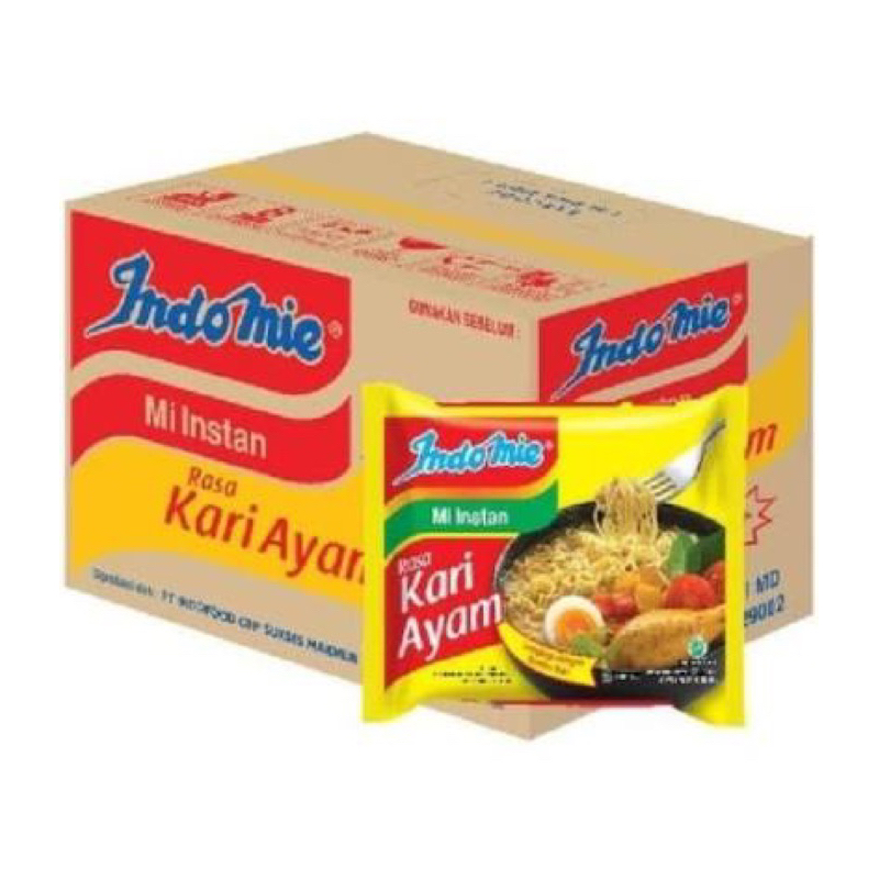 

Indomie Kuah Rasa Kari Ayam 1 dus