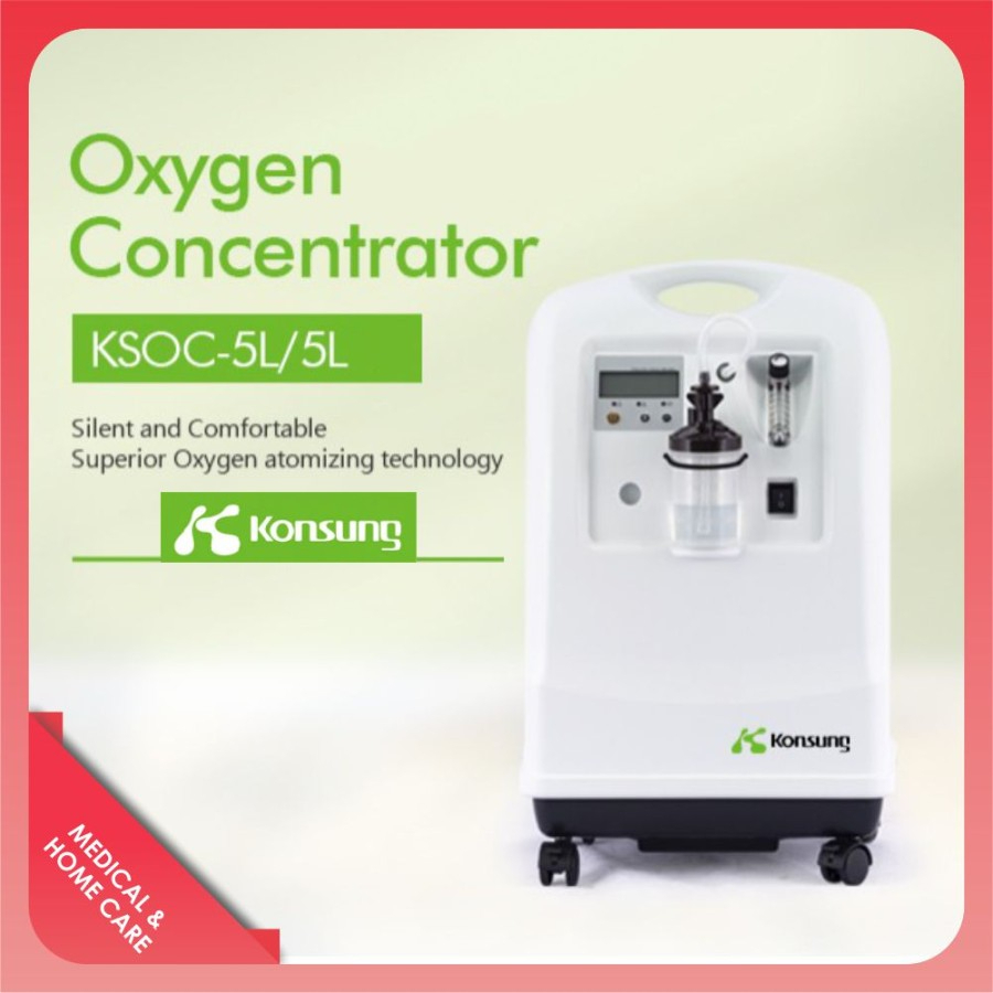 AVNER | Oxygen Concentrator 5 Liter KSOC-5 | Tabung Oksigen Elektrik