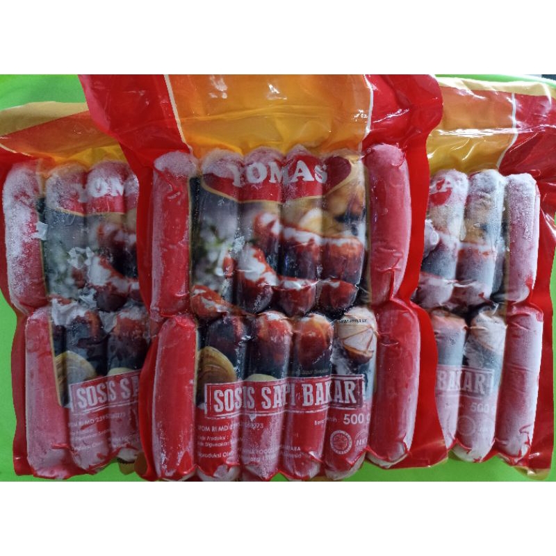 

Yomas Sosis Sapi Bakar Mini 500gr