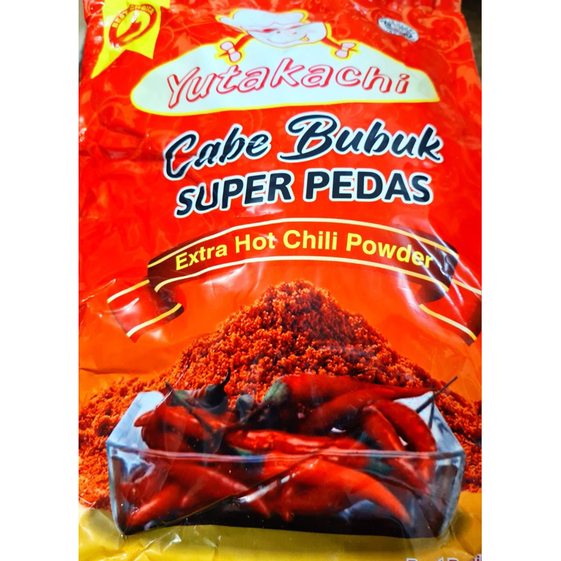 Cabe bubuk super pedas Yutakachi 1kg