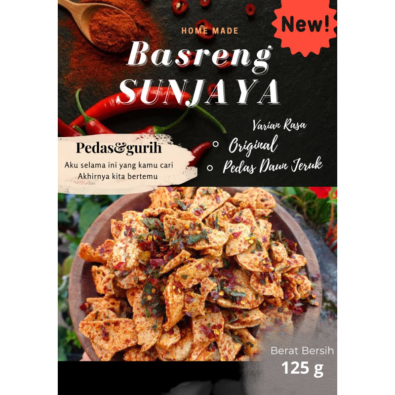 

Basreng Pedas Daun Jeruk