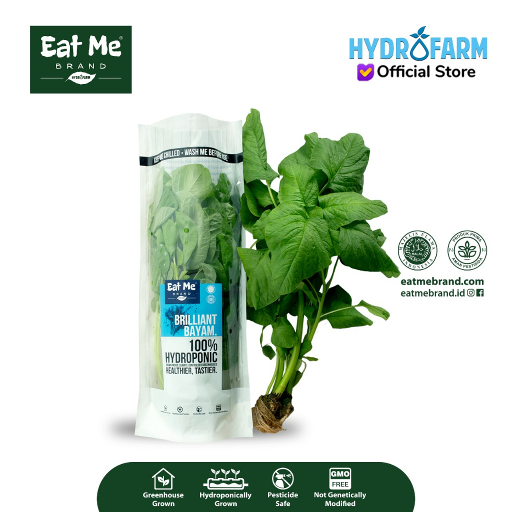 

Eat Me Brand - Brilliant Bayam (Hijau) (V)