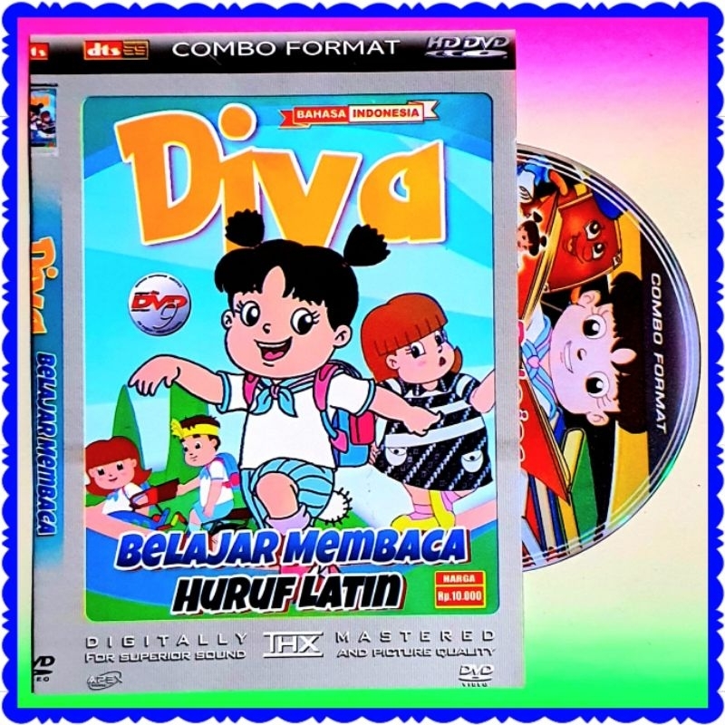 KASET FILM DIVA EDUKASI ANAK BELAJAR MEMBACA HURUF LATIN-KASET BELAJAR MEMBACA-EDUKASI BELAJAR MEMBA