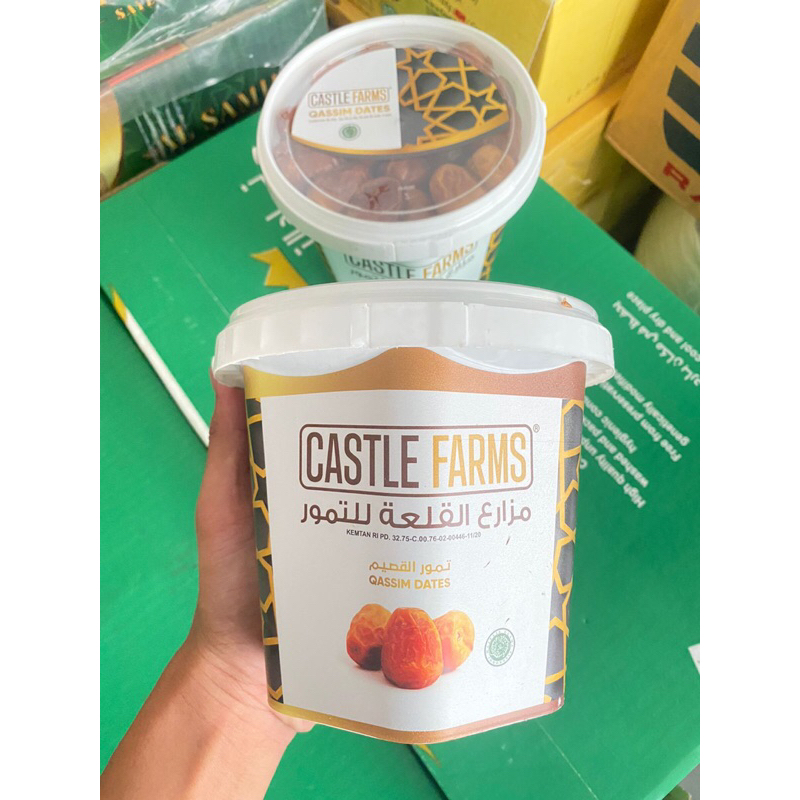 

CASTLE FARMS KURMA SUKARI KEMASAN EMBER 850gr