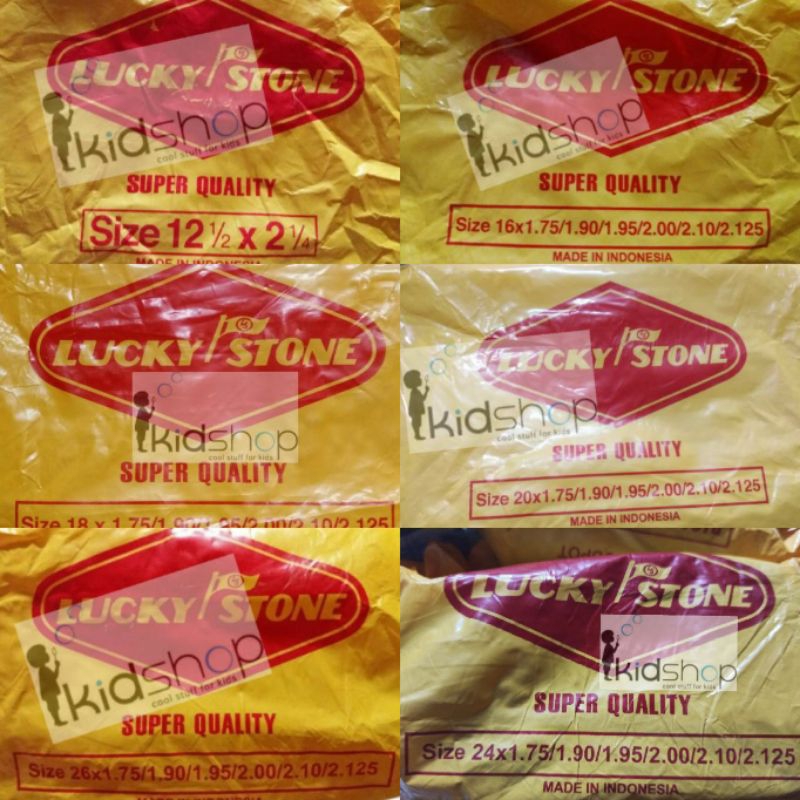 [KID] Ban Dalam Sepeda Gowes Anak / Dewasa/ BMX /MINI /FOLDING LIPAT /MTB / MINION ukuran 12 / 12 1/