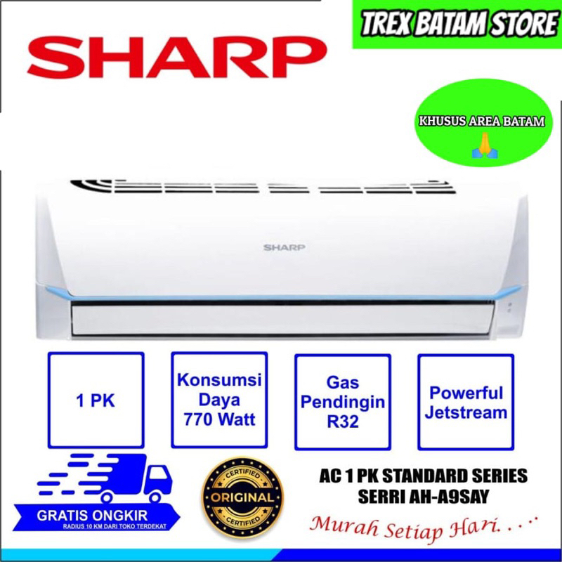 SHARP AH-A9SAY AC 1PK (BATAM)