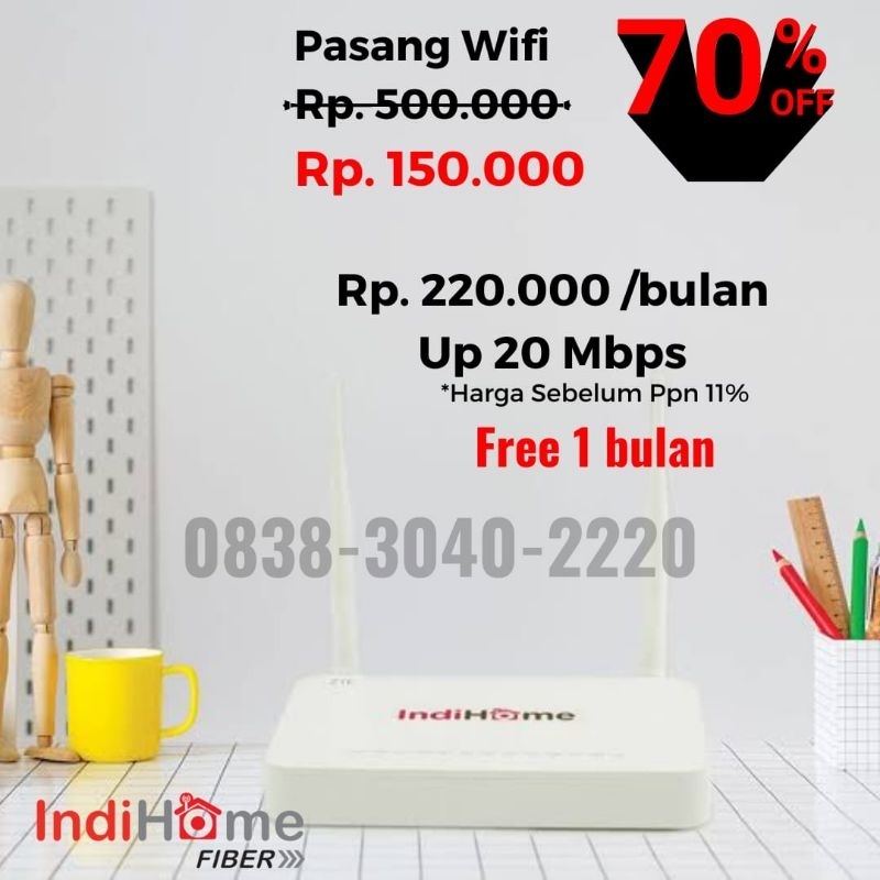 Pasang Wifi Jogja Indihome