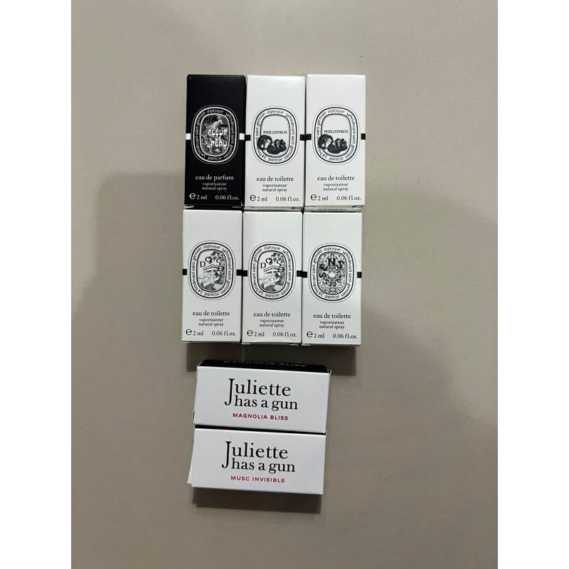 VIAL PERFUME ORIGINAL MAISON MARGIELA DYPTIQUE YSL JULIETTE HAS A GUN REPLICA