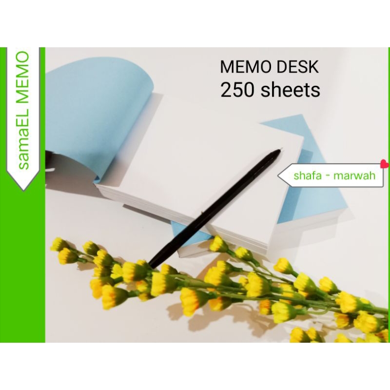 

MEMO DESK harga terbaik 2023.nota cepat.nota polos || 10.5 x 15 || 250 sheets.