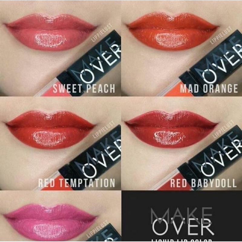 Make Over Liquid Lip Color (Rijek Kemasan dus penyok)