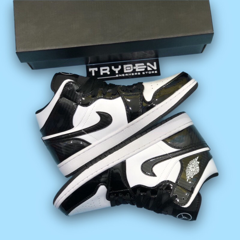 Nike Air Jordan 1 Mid All Star Carbon Black