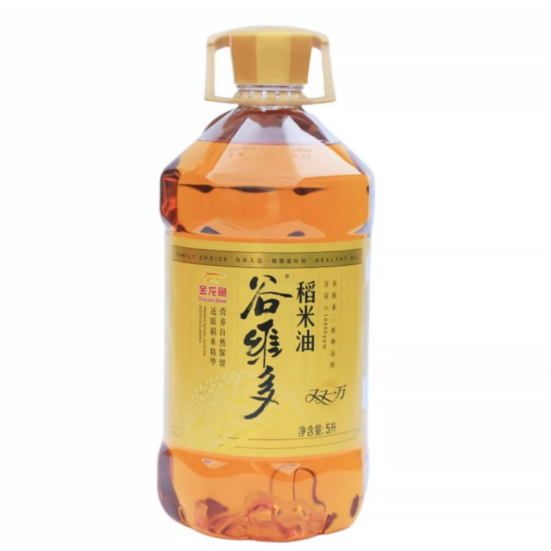 

Minyak beras gu wei duo dao mi you 谷维多稻米油 5L