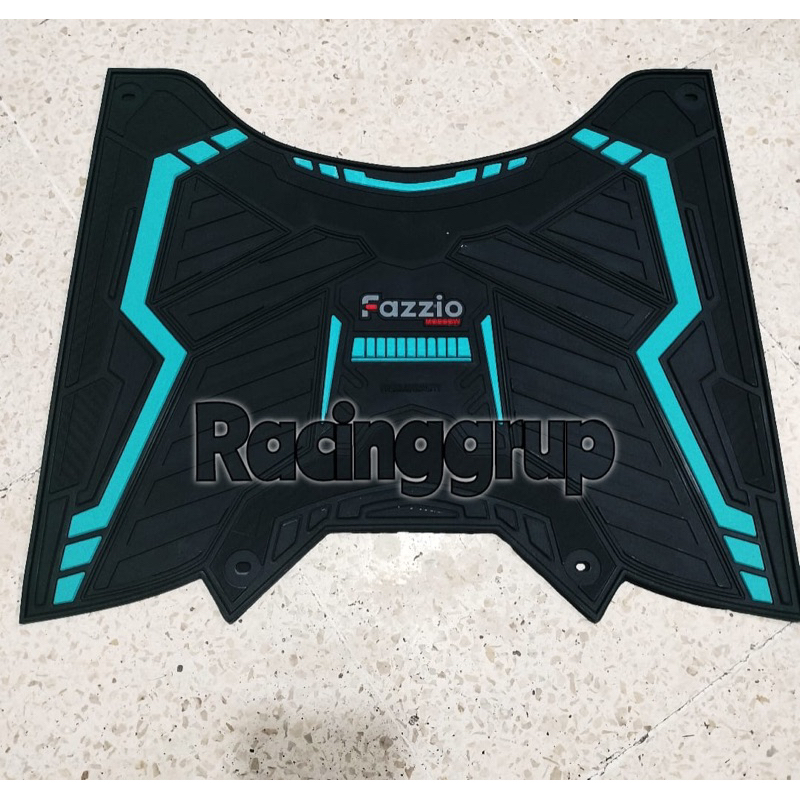 Karpet Fazzio Pijakan Kaki Fazzio Bahan Full Karet Premium Full Hitam