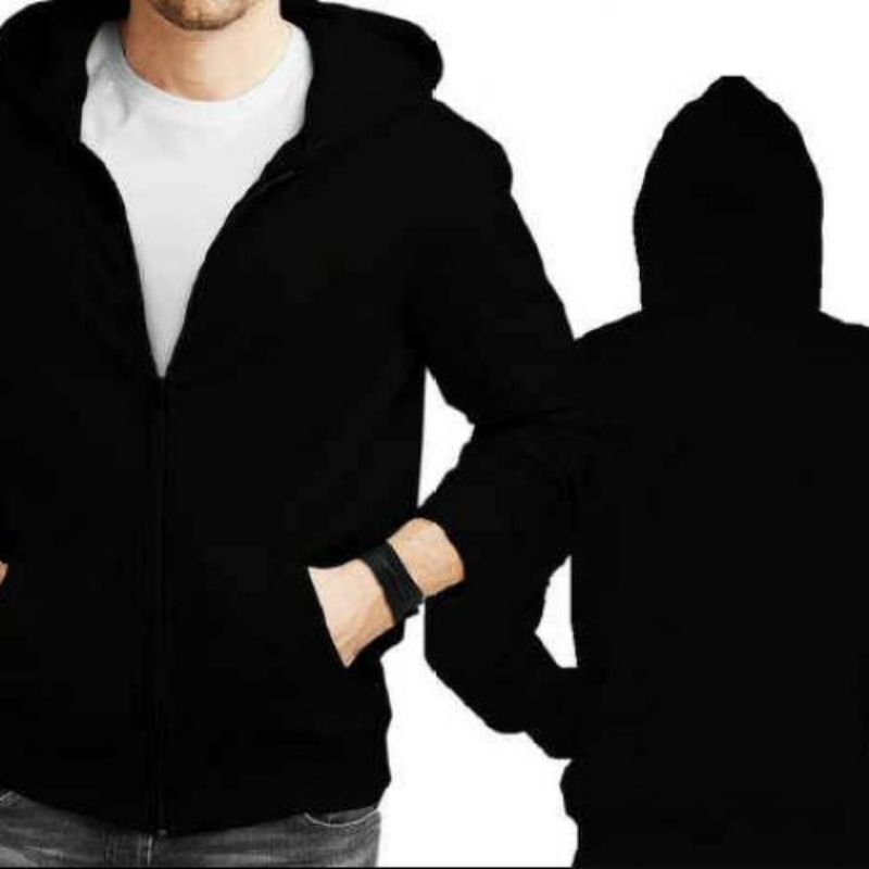 COD hoodie Zipper polos pria wanita size M-L-XL-XXL-XXXL