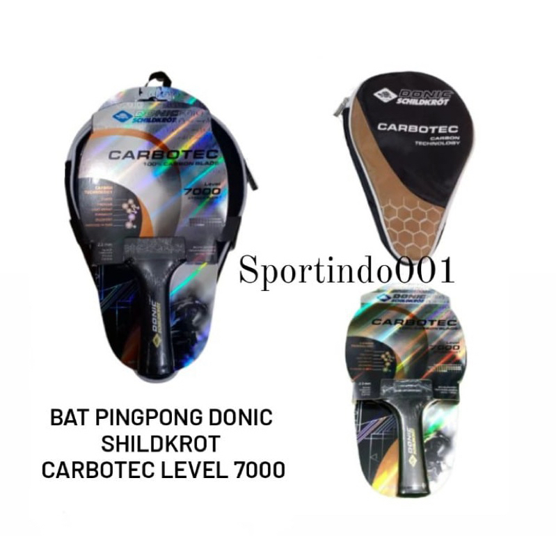 Bat Ping Pong / Bet Tenis Meja Donic Schildkrot Carbotec 7000