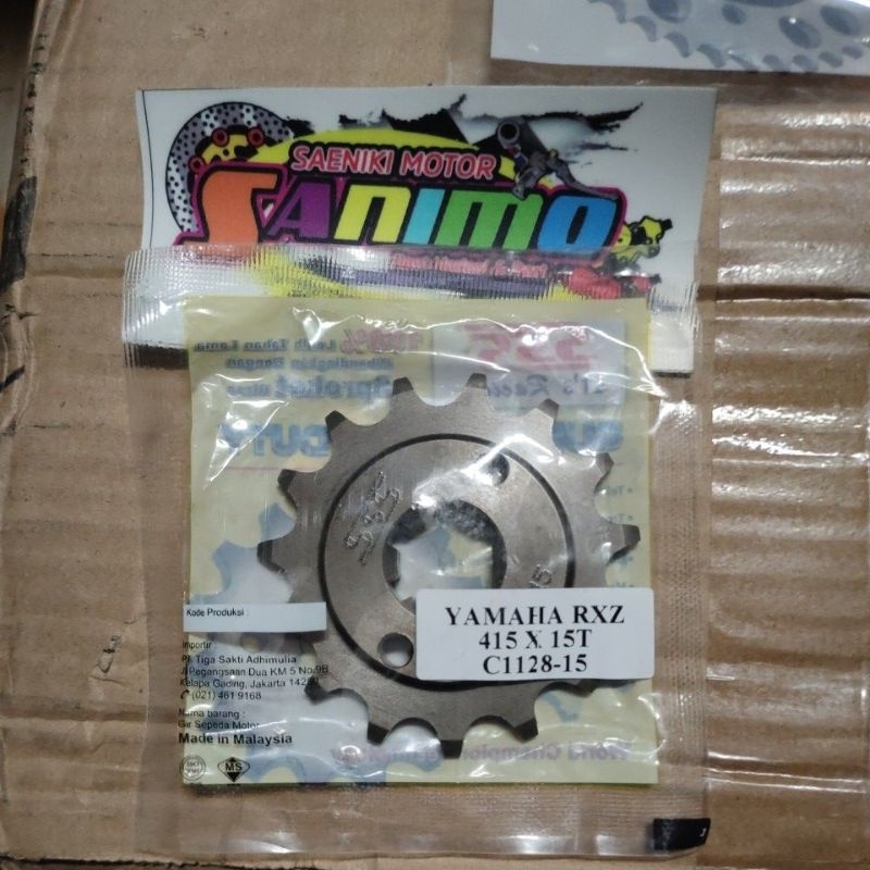 Gear Gir Depan SSS TK 415 Rxz Jupiter Z Fiz R Vega New MX RX King Vixion