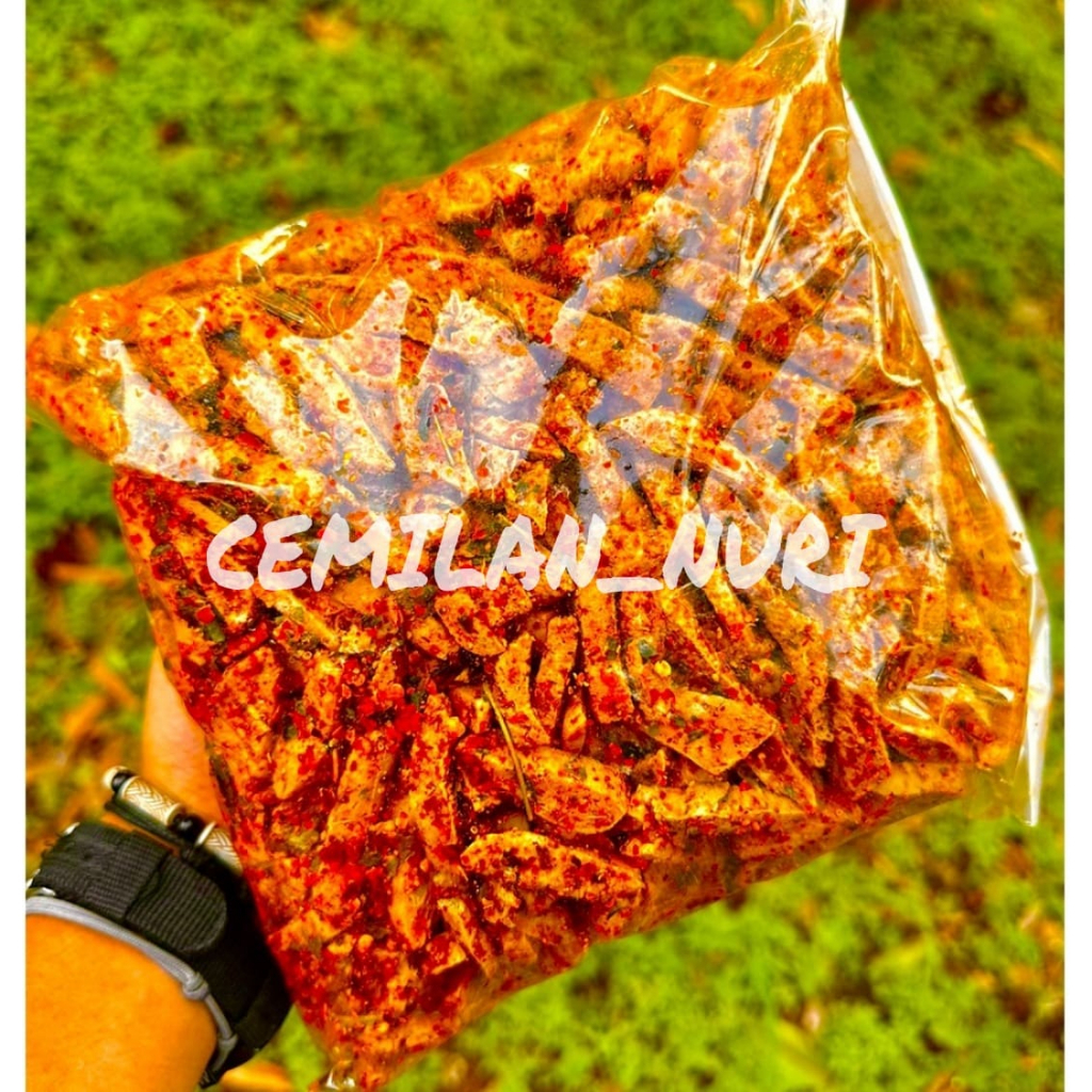 

Basreng/baso goreng pedas daun jeruk ukuran 1kg