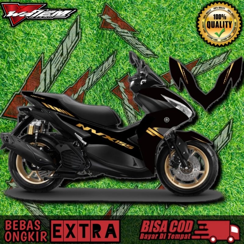 STRIPING TRANSPARAN AEROX 155 CONNECTED NVX CONNECTED CUSTOM LIST